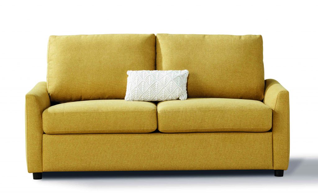 green queen pulout sofa bed
